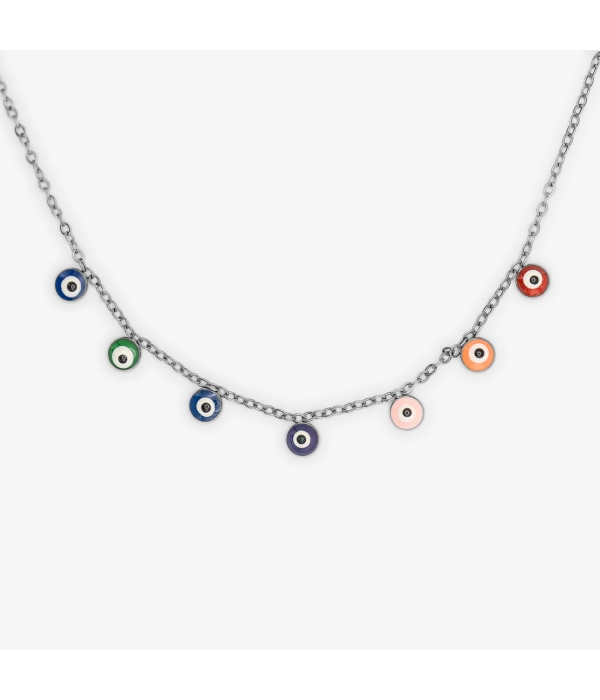 Collar ojo multi color