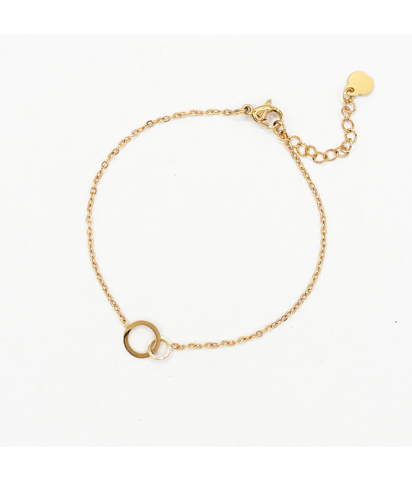 Pulsera Círculos entrelazados