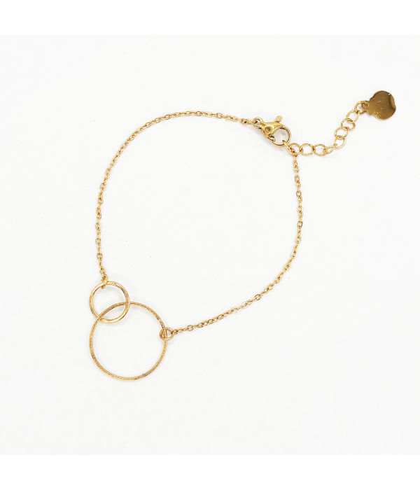 Pulsera Círculos entrelazados