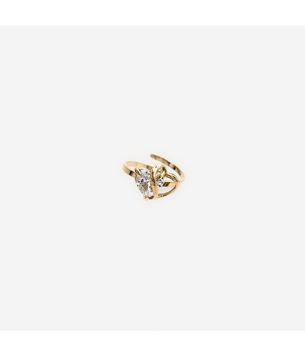 Anillo Corazón Brillo