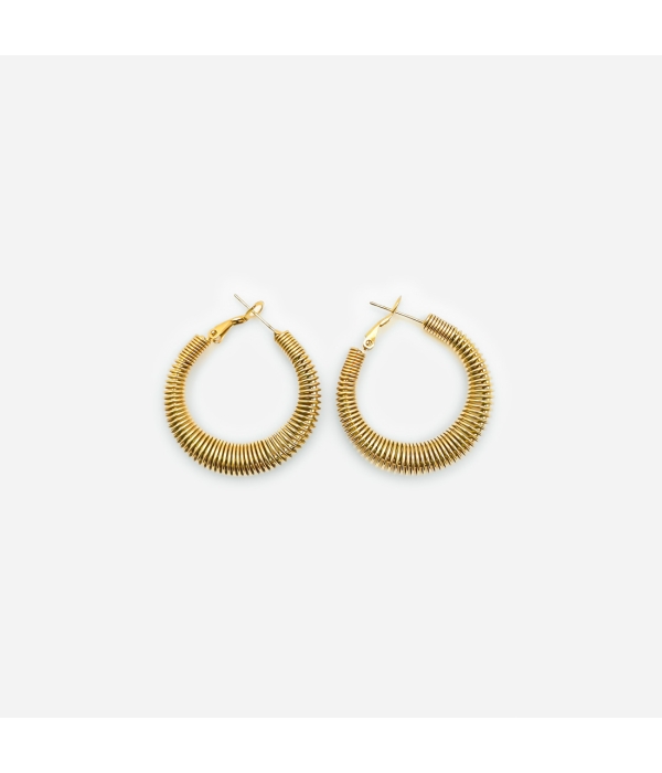 Pendiente Aro Resortes