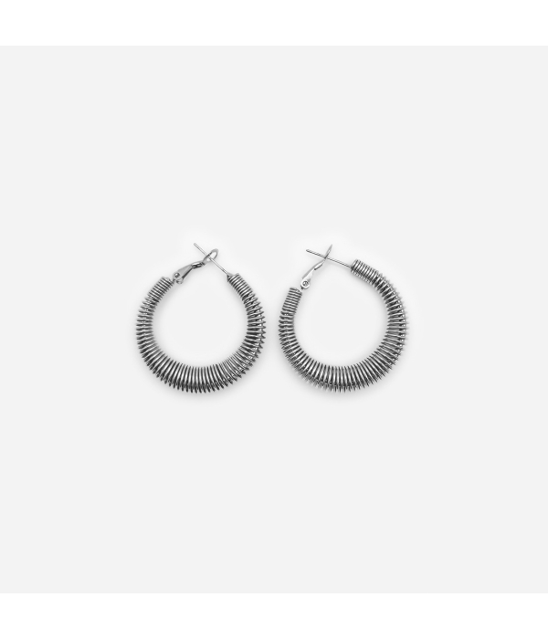 Pendiente Aro Resortes