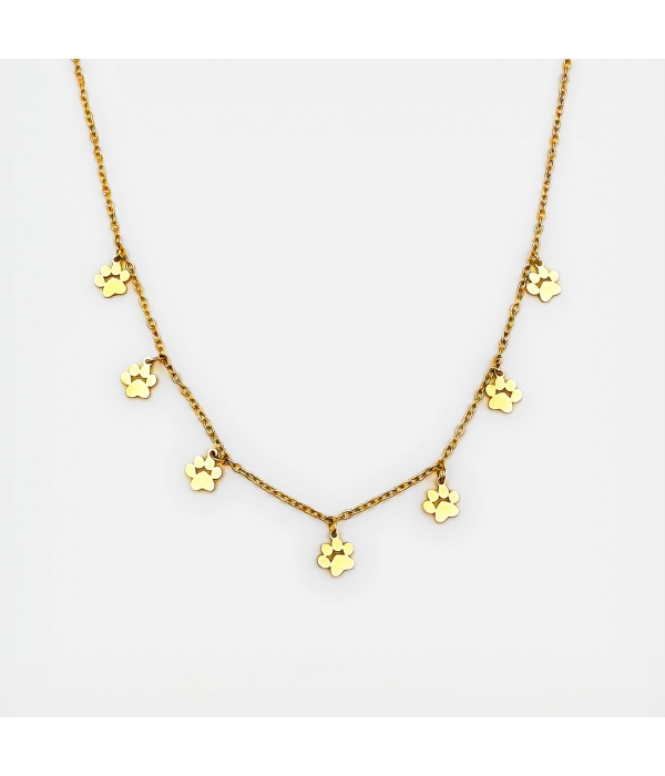 Collar Multidijes Huella Gato