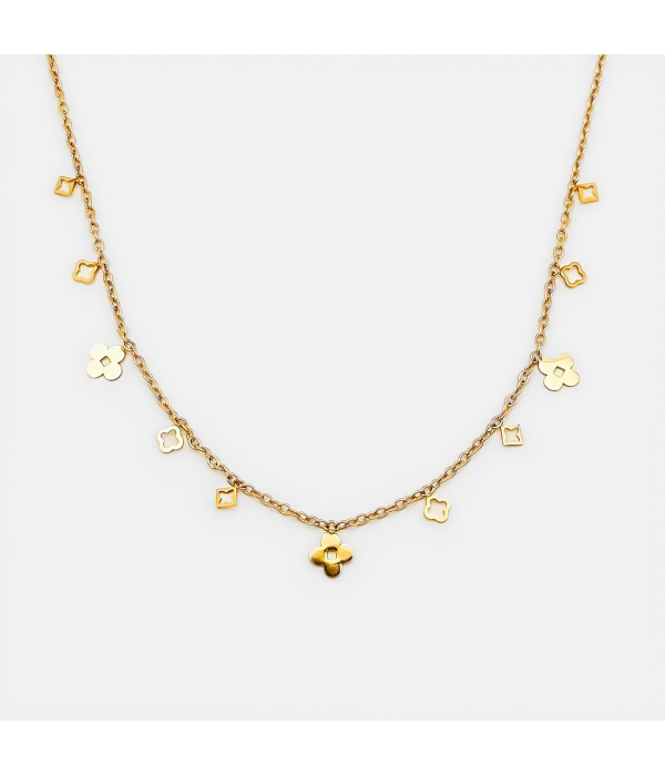 Collar Multidijes Figuritas Flor