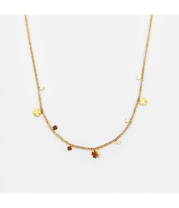 Collar Multidijes Hoja Trebol