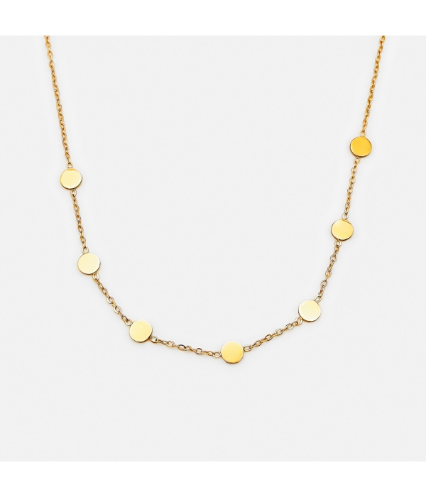 Collar Multidijes Chapa Redonda