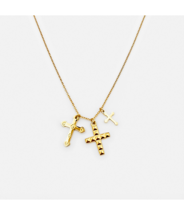 Collar Multidijes 3 Cruces