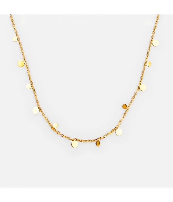 Collar Multidijes Chapa Redonda