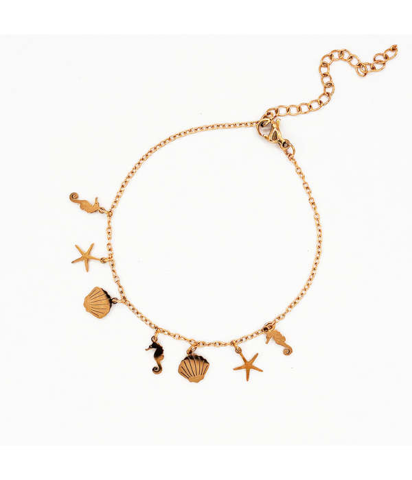 Pulsera Varios Dijes Mar