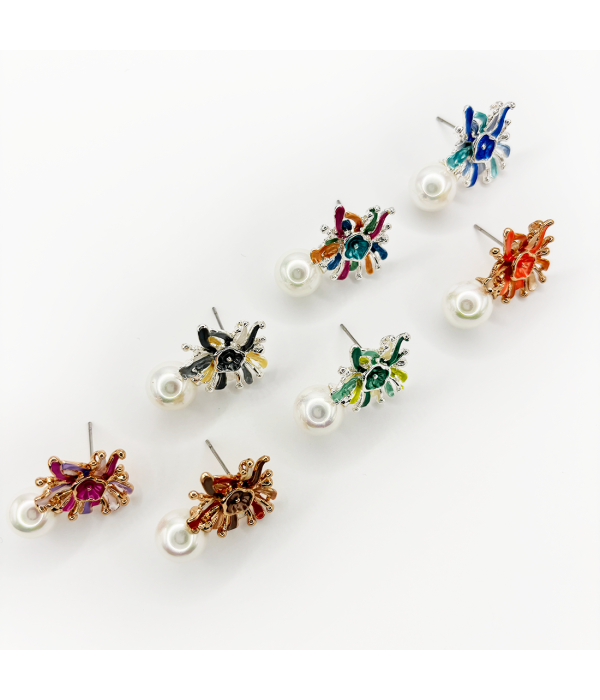 Pendientes Flor y Perla 2