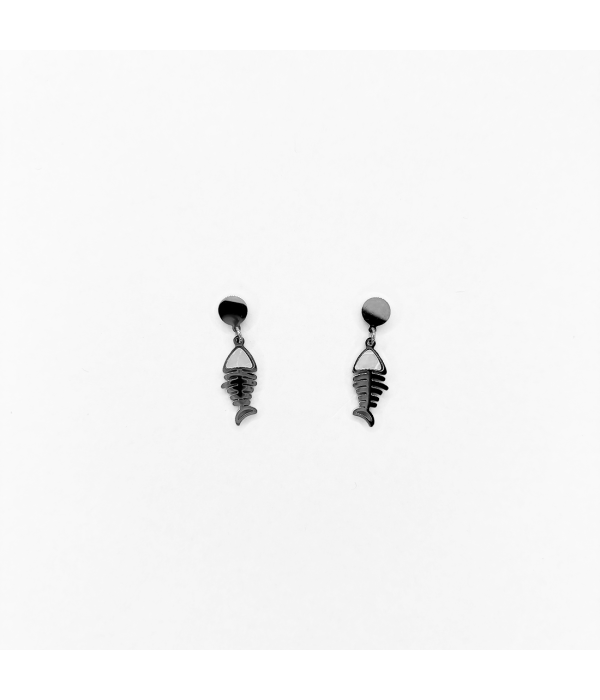 Pendientes Nacar Pez 2