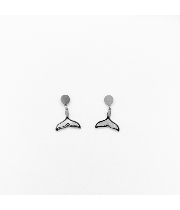 Pendientes Nacar Cola Ballena