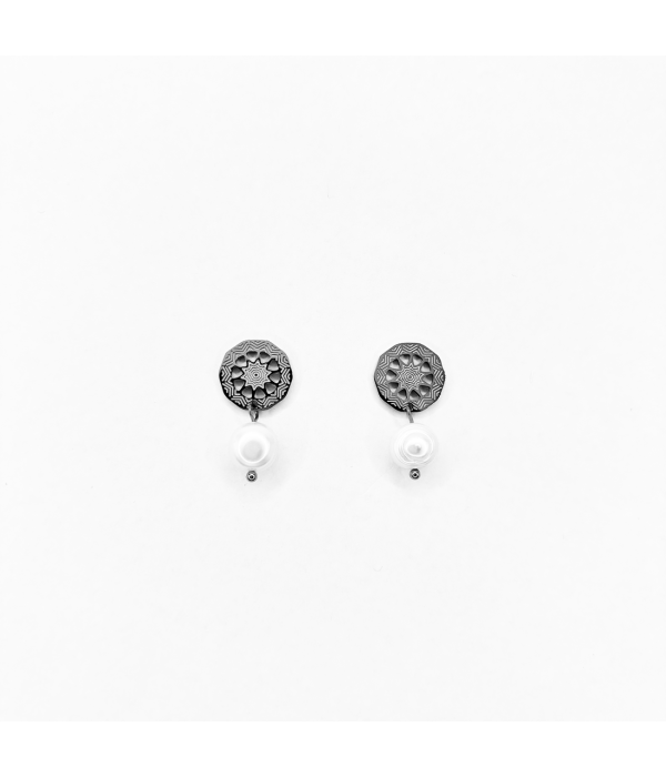 Pendientes Perla Estampación 2