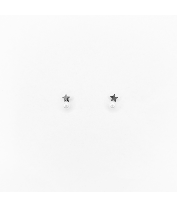 Pendientes Perla Estrella