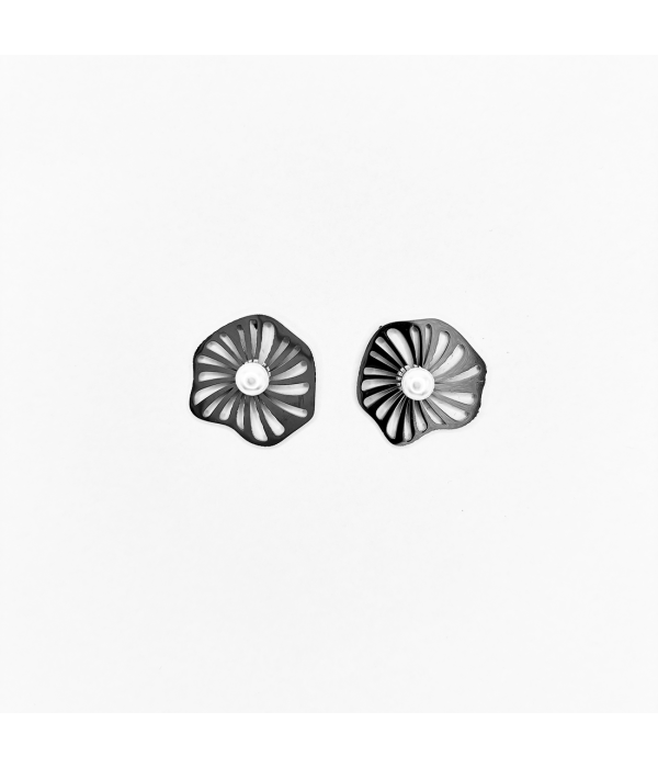 Pendientes Perla Petalo