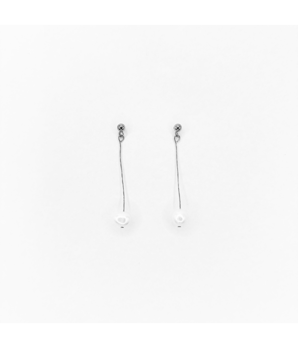 Pendientes Largo Perla 2