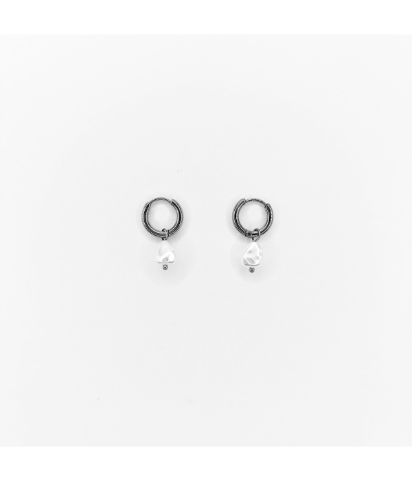 Pendientes Aro Perla