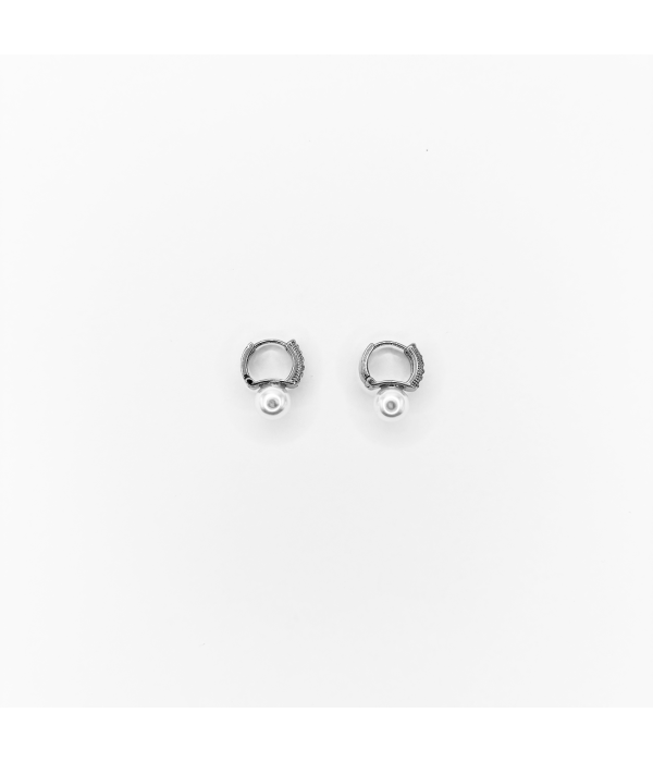 Pendientes Perla Brillo
