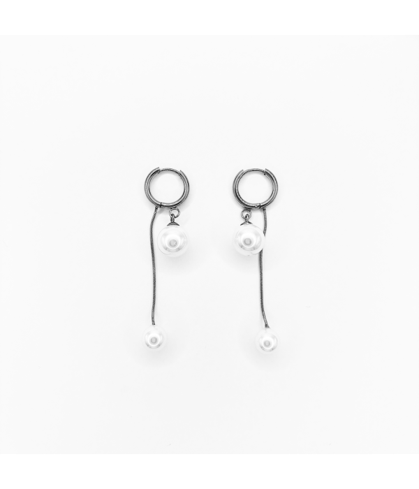 Pendientes Perla Hilo 2