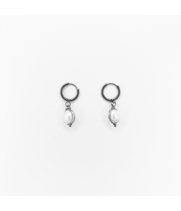 Pendientes Perla Envuelta