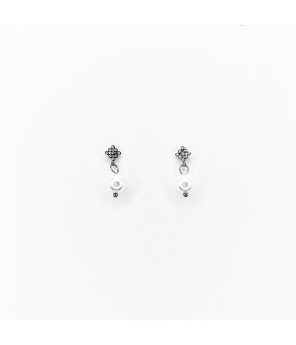 Pendientes Perla Brillo