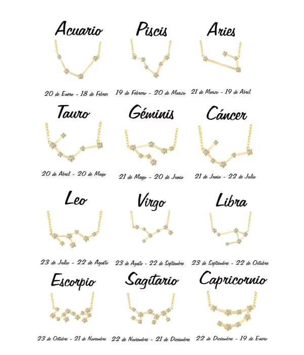 Collar Zodiaco Constelación