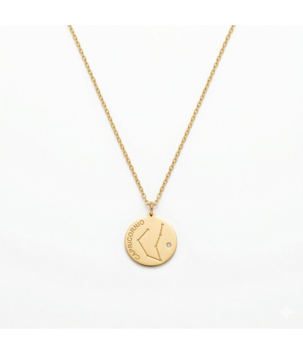 Collar Zodiaco Medalla