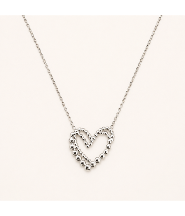 Collar Corazón Doble 2