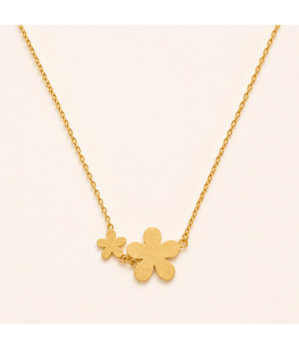 Collar Doble Flor