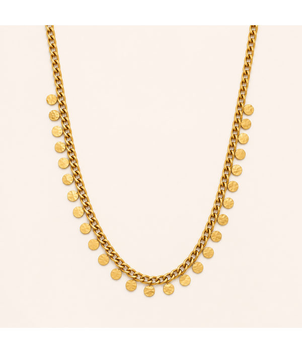Collar Monedas Colgantes