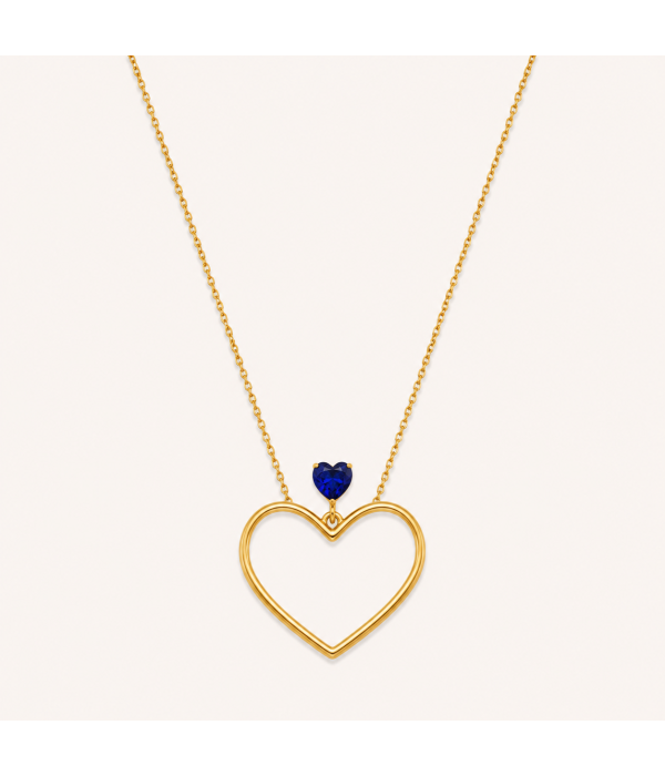 Collar Doble Corazon