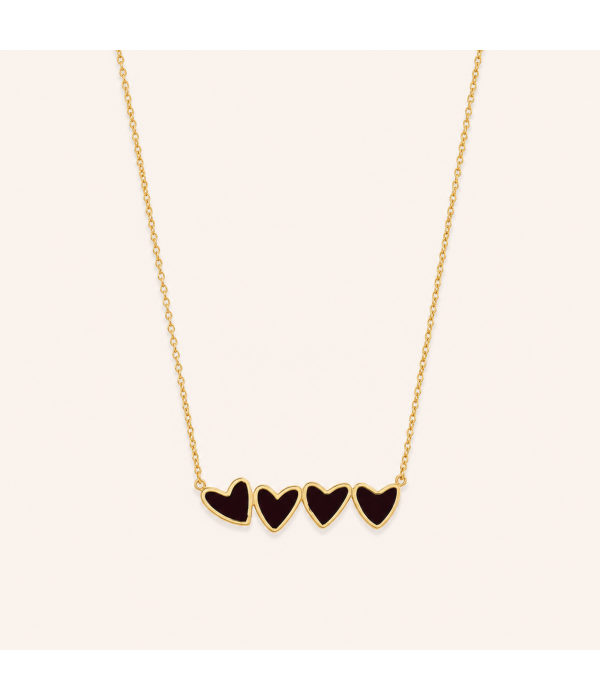Collar Corazones