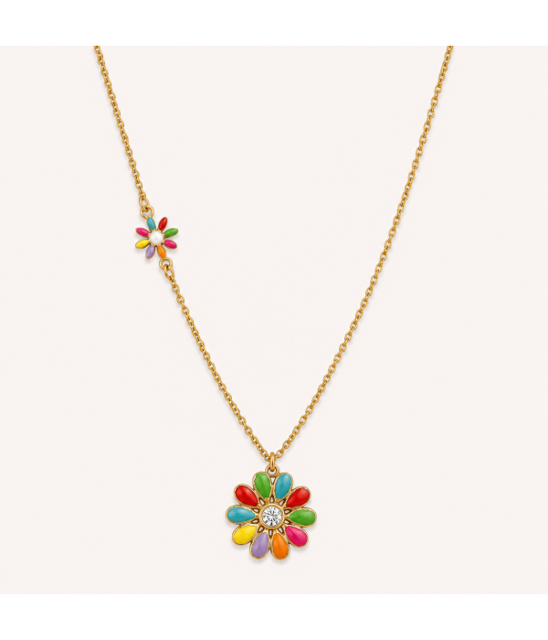 Collar Flor Multicolor