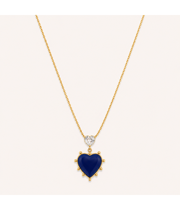Collar Doble Corazón