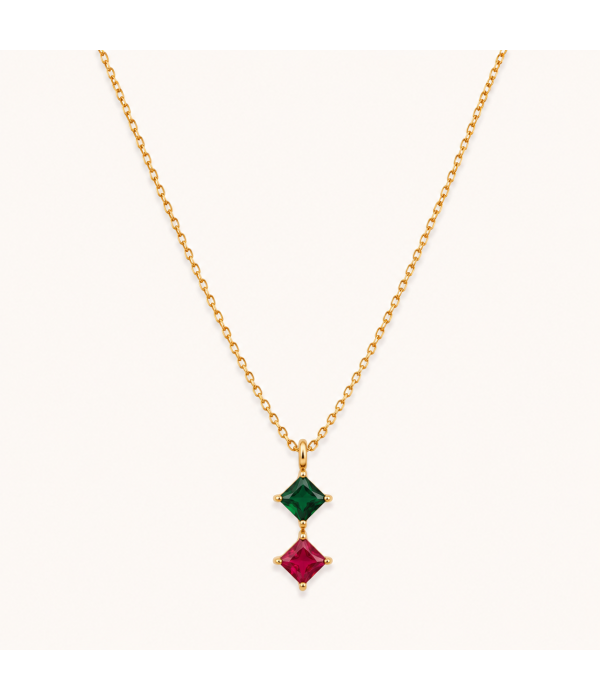 Collar Doble Cristal