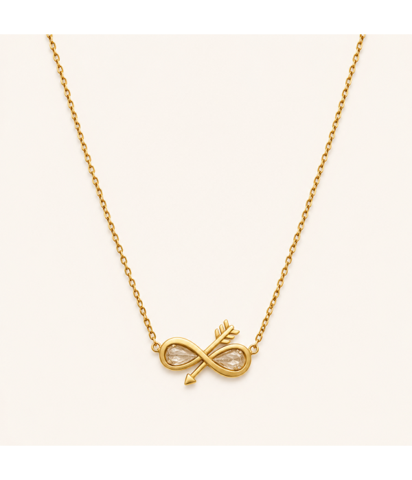 Collar Flecha Infinito