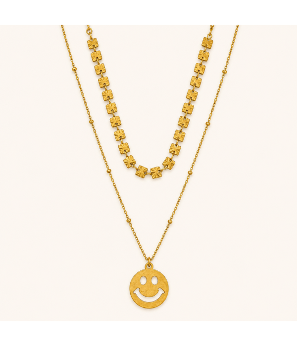 Collar Doble Feliz