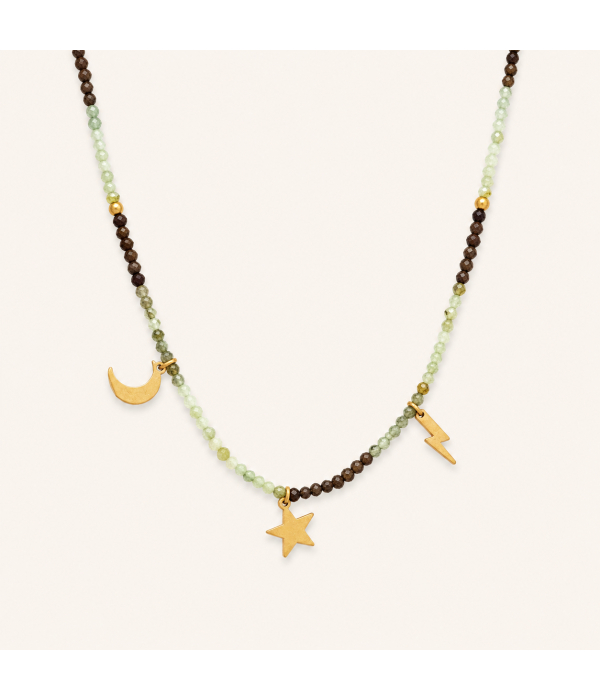 Collar Luna, Estrella y Rayo