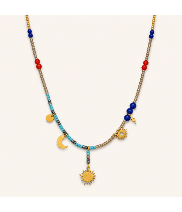 Collar Luna, Estrella y Rayo