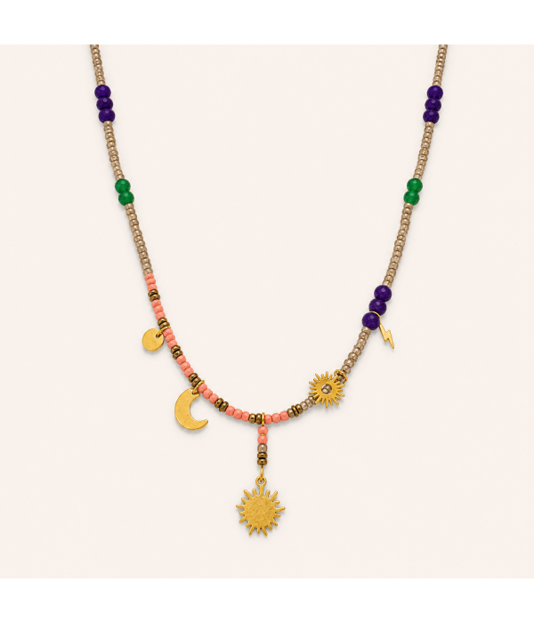 Collar Luna, Estrella y Rayo
