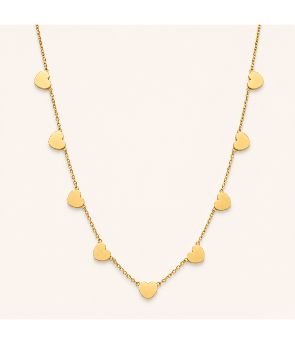 Collar Corazones