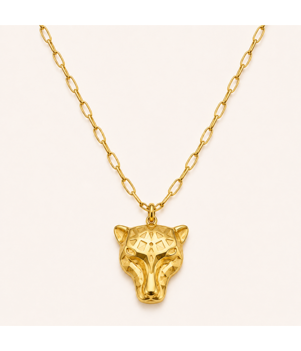 Collar Cabeza de Lobo