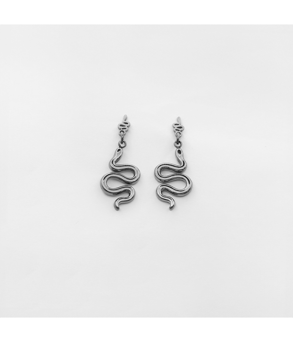 Pendiente Serpiente Doble 2