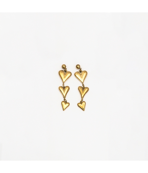 Pendiente Corazones
