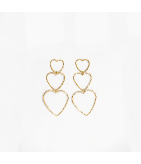 Pendiente Corazones