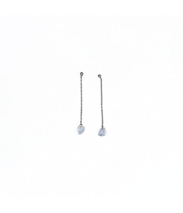 Pendiente Brillo Corazón 2