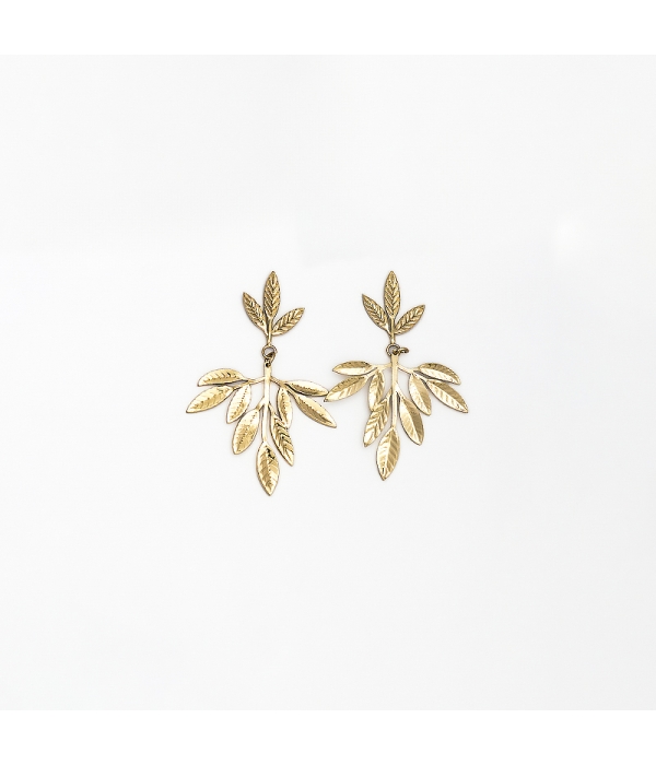 Pendiente Hojas
