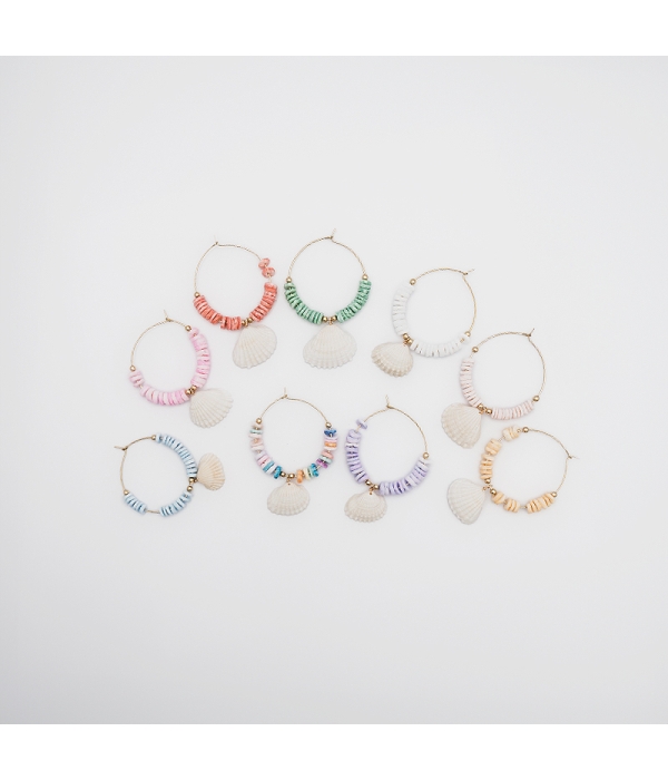 Pendiente Concha de Mar