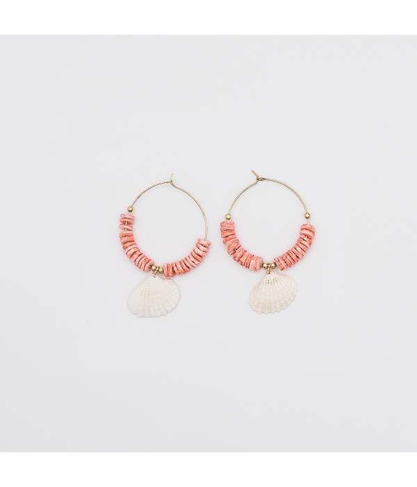 Pendiente Concha de Mar